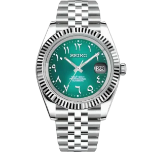 SEIKO MOD DATEJUST | ARABIC GREEN