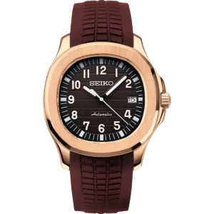 SEIKO MOD AQUANAUT | BROWN ROSE GOLD