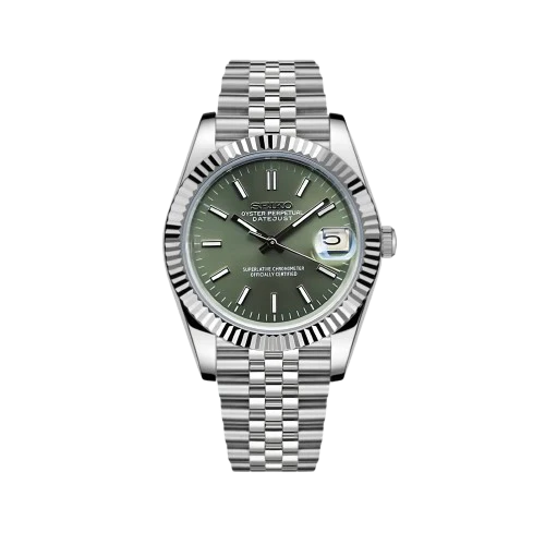 SEIKO MOD DATEJUST | KHAKI