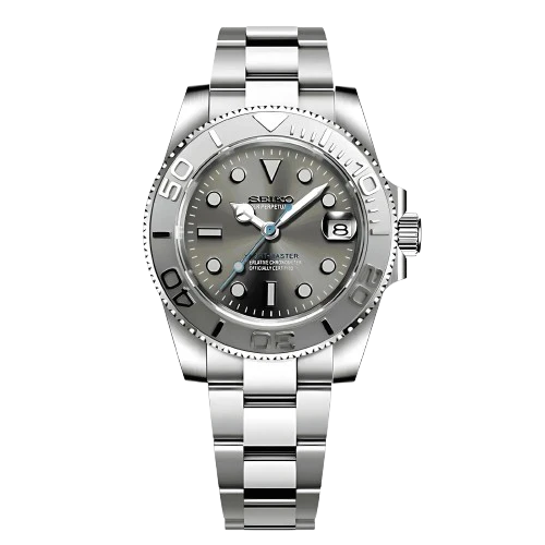 SEIKO MOD YACHTMASTER | BLUE GRAY