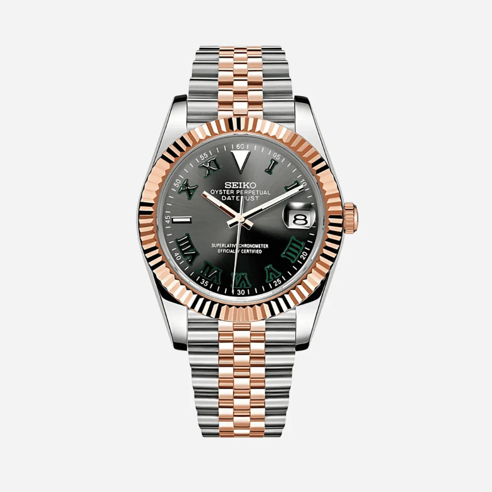 SEIKO MOD DATEJUST | WIMBLEDON TWO TONE
