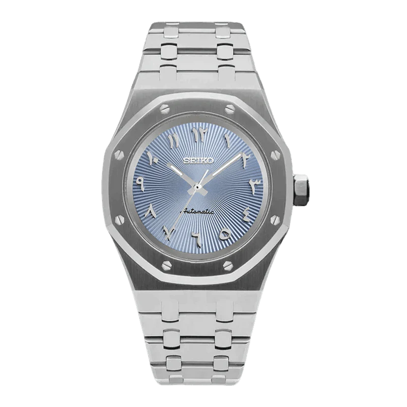 SEIKO MOD ROYAL OAK | ARABIC SKY BLUE