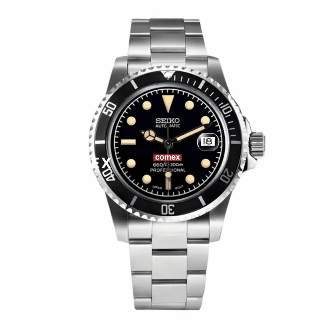 SEIKO MOD SUBMARINER | COMEX